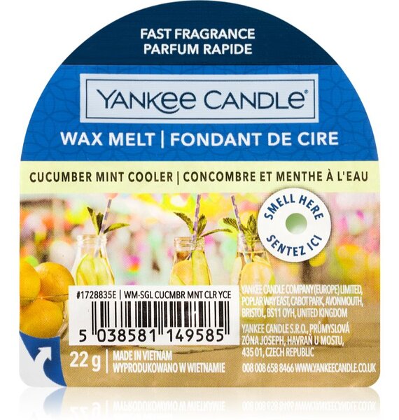 Yankee Candle Cucumber Mint Cooler vosak za aroma lampu 22 g