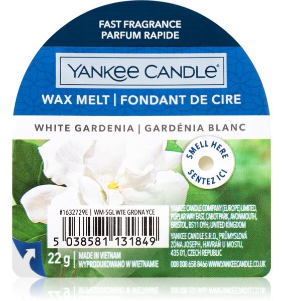 Yankee Candle White Gardenia vosak za aroma lampu 22 g
