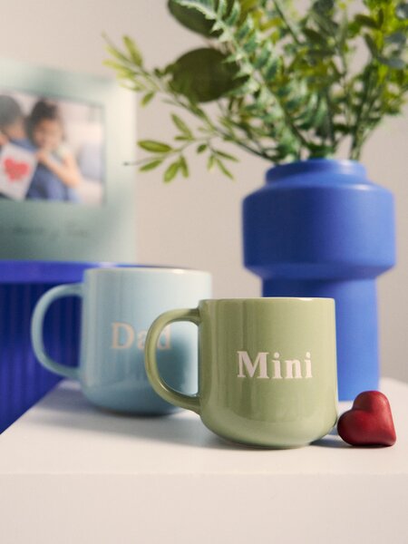 Sinsay - Set šalica s natpisom Dad i Mini