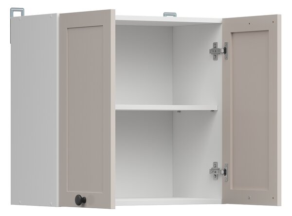 Gornji kuhinjski ormarić Junona line G2D/60/57 (bijela + kašmir)