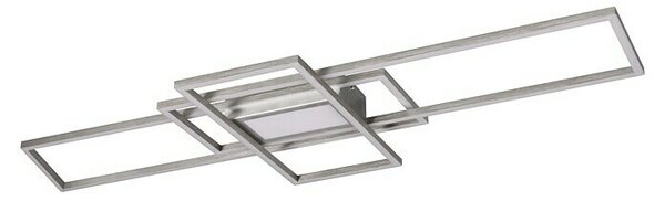 Trio Leuchten LED stropna svjetiljka (60 W, D x Š x V: 6,5 x 105 x 42 cm, Mat nikal)