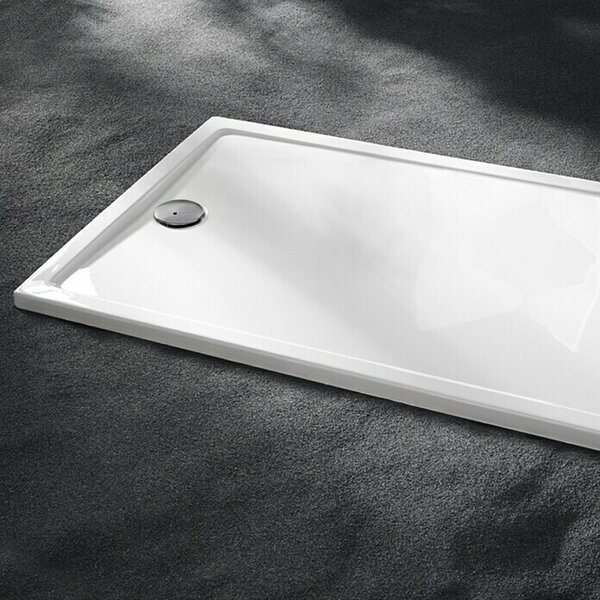 Camargue Altamira Tuš kada (D x Š: 120 x 90 cm, Kompozitni materijal, Bijele boje)