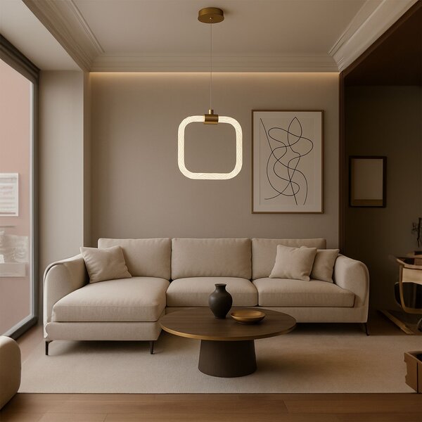 LED svijetiljka LHJ056-CP1 BRUSH GOLD