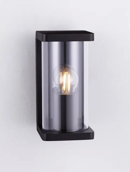 ADORAY ZIDNA LAMPA E27 IP65 CRNA NL9030579