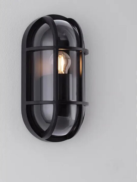 AMEL ZIDNA LAMPA E27 IP65 CRNA NL9030578