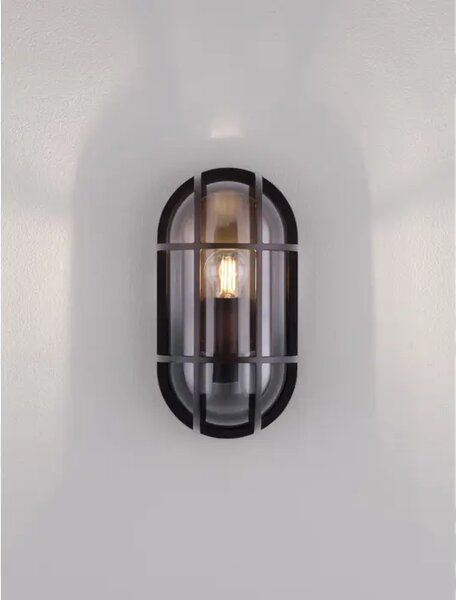 AMEL ZIDNA LAMPA E27 IP65 CRNA NL9030578
