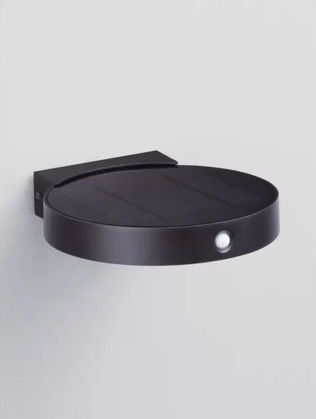 AIGO ZIDNA LAMPA LED 3000K 145lm IP65 CRNA NL9030580