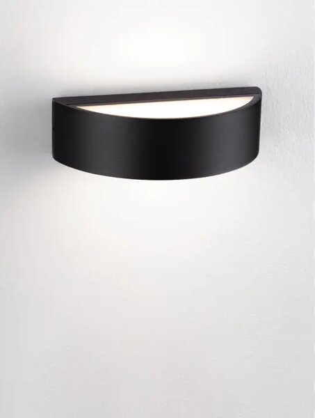 NECTAR ZIDNA LAMPA LED 3000K 468lm IP65 CRNA NL9030576