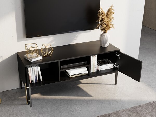 TV stolić LANZZI 120x40 cm, crni