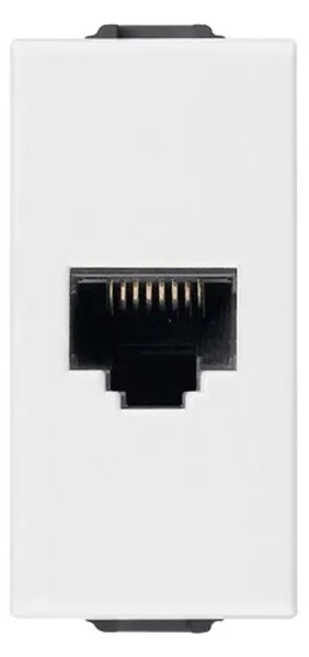 RJ45 CAT5E NETSAFE UTP 110 UTIČNICA BIJELA VI16359.4.B