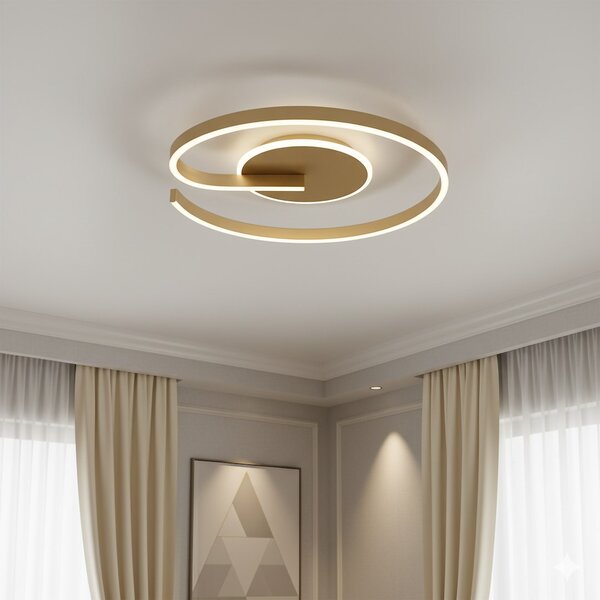 LORENZO GOLD 22W LED stropna svjetiljka