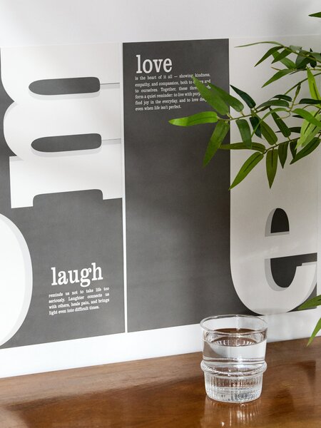 Sinsay - Posteri s motivom doma 3 pack