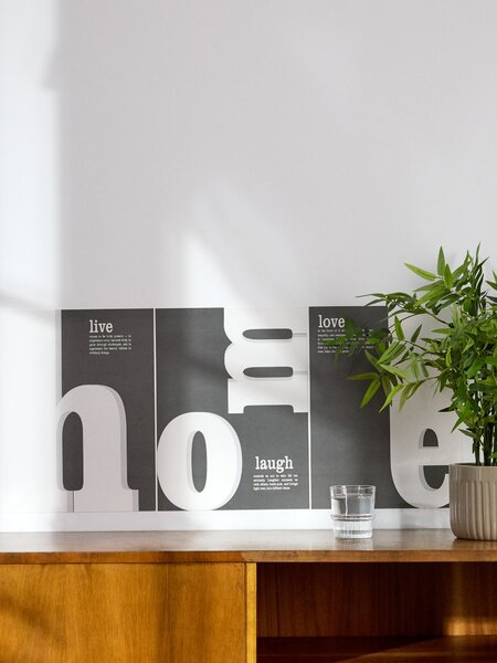 Sinsay - Posteri s motivom doma 3 pack