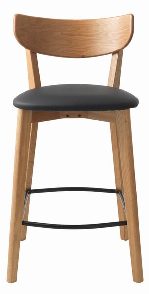 Barska stolica od hrastovog drveta Unique Furniture Pen