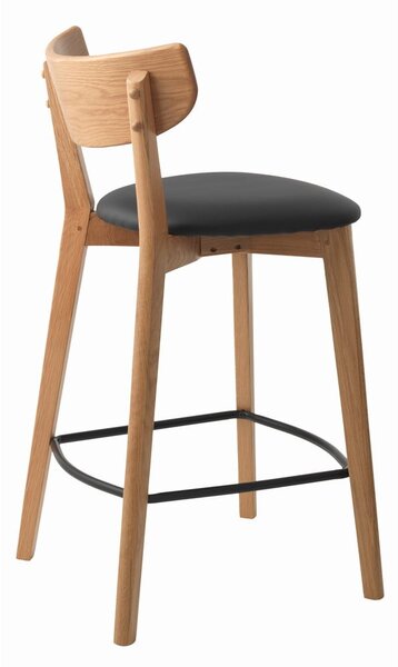 Barska stolica od hrastovog drveta Unique Furniture Pen