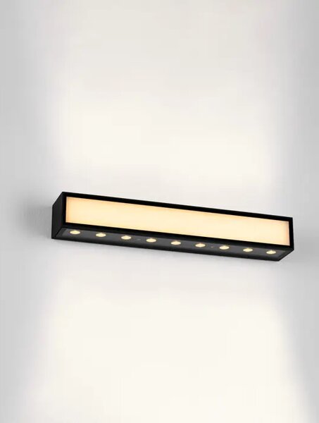 INGA ZIDNA LAMPA LED 3000K 3028lm IP65 CRNA NL9030596