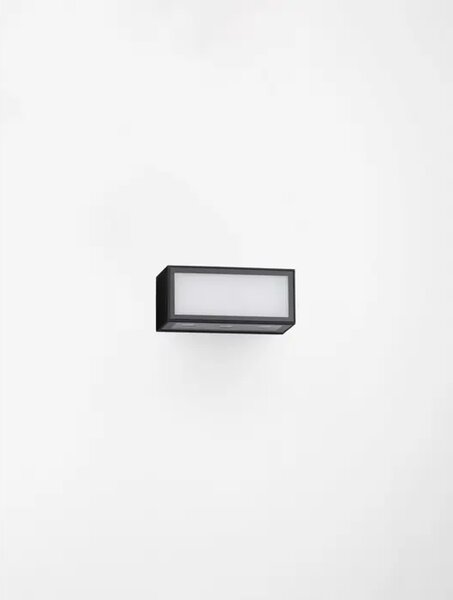 INGA ZIDNA LAMPA LED 3000K 875lm IP65 CRNA NL9030593