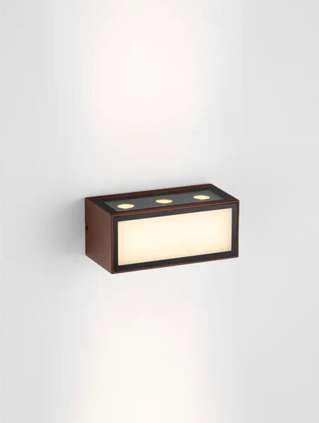 INGA ZIDNA LAMPA LED 3000K 875lm IP65 SMEĐA NL9030594