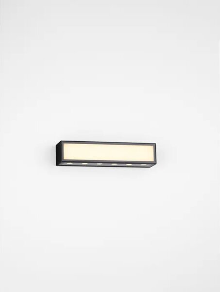 INGA ZIDNA LAMPA LED 3000K 1484lm IP65 CRNA NL9030595