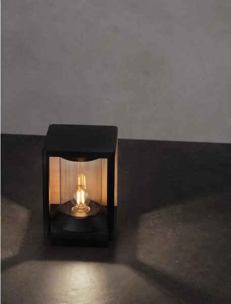 PACIFIC ZIDNA LAMPA E27 IP65 CRNA NL9030605
