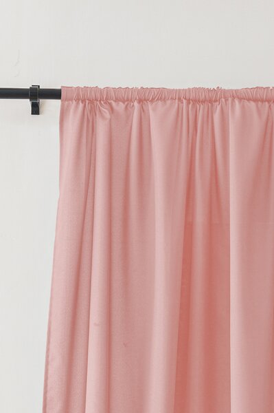 Zavjesa OXFORD LIGHT 140x250 cm, ružičasta Sistem za vješanje: Traka za nabiranje