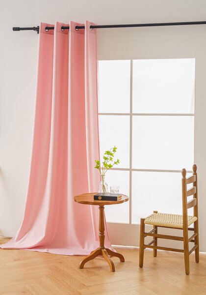 Zavjesa OXFORD LIGHT 140x250 cm, ružičasta Sistem za vješanje: Traka za nabiranje