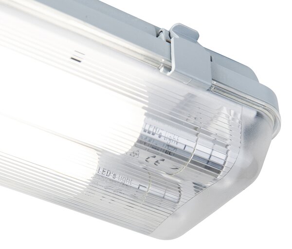 TL svjetiljka siva s LED-om 15W 2250 lm 4000K IP65 - Base