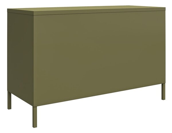 Zeleni metalni ormarić 98x63 cm Bradford – Støraa