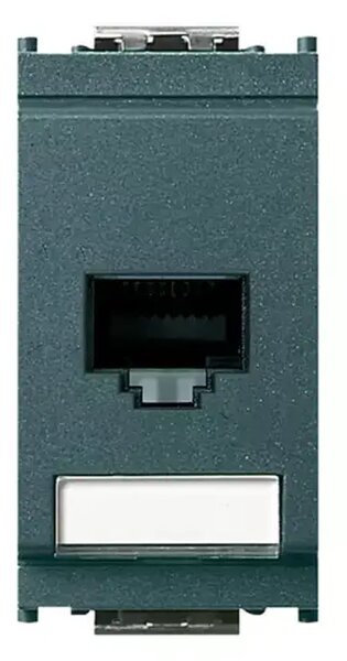 RJ45 CAT5E NETSAFE UTP UTIČNICA SIVA VI16359.11