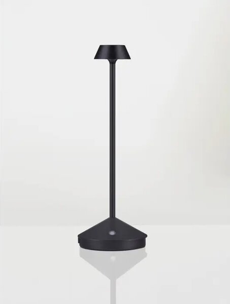 LUMO STOLNA LAMPA LED 3000K 120lm IP54 CRNA NL9030617