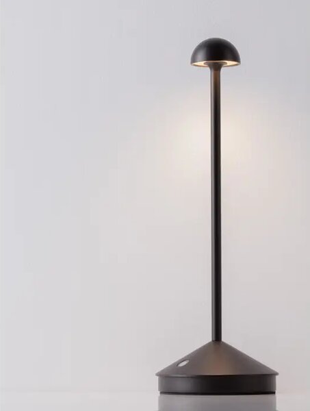 LUMO STOLNA LAMPA LED 3000K 120lm IP54 CRNA NL9030617