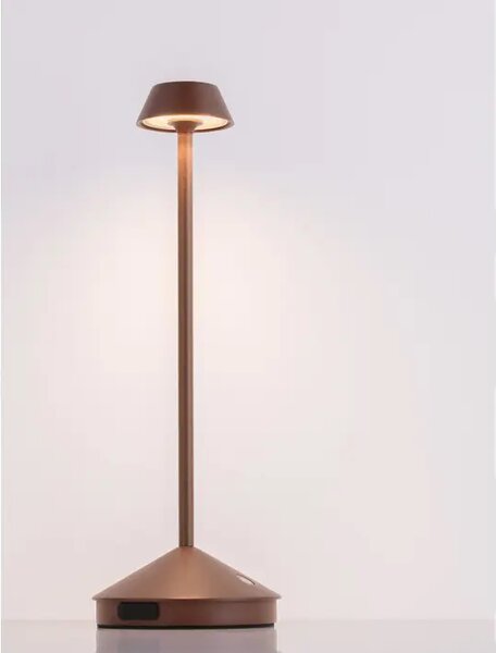 LUMO STOLNA LAMPA LED 3000K 120lm IP54 SMEĐA NL9030619