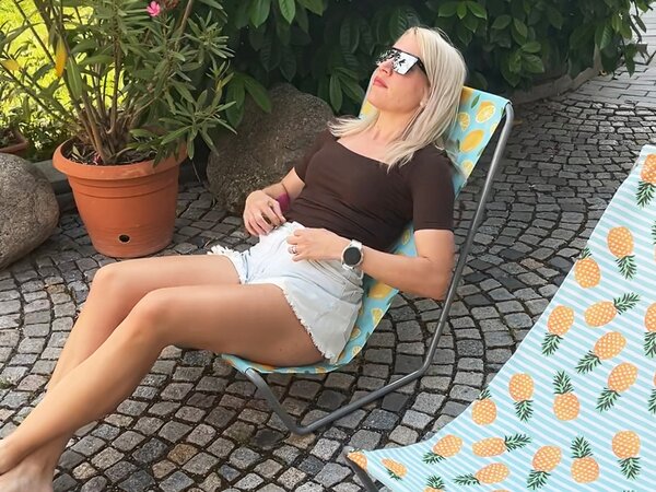 Set 2 kom sklopivih ležaljki za plažu SAND LEMON, šareno