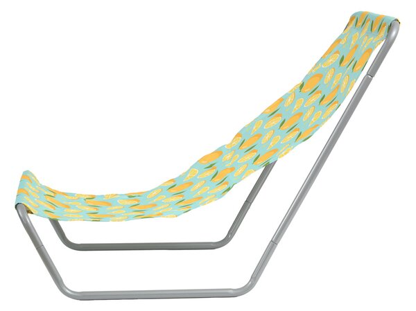 Set 2 kom sklopivih ležaljki za plažu SAND LEMON, šareno