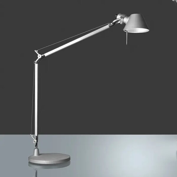 TOLOMEO MIDI LED STOLNA LAMPA S POSTOLJEM KOMPLET 3000K ALUMINIJ A015100+A003900 AR015100+AR003900