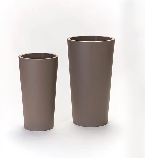 Ukrasna posuda Brooklyn dimenzija 75×40 taupe - 71 - 90 cm - Umjetna masa - DA