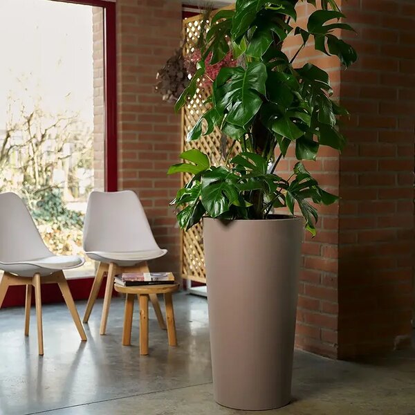 Ukrasna posuda Brooklyn dimenzija 75×40 taupe - 71 - 90 cm - Umjetna masa - DA