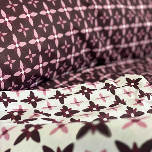 Posteljina Camicia Bordo Pamuk 140x200