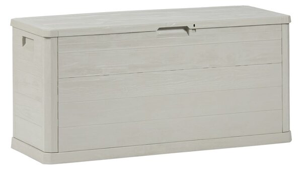 Svijetlo siva plastična vrtna kutija za pohranu Woodys – Toomax