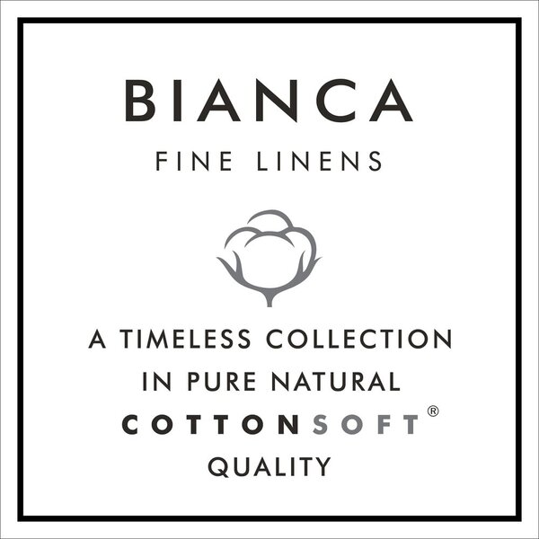 Bijela pamučna posteljina za bračni krevet 200x200 cm Oxford Lace – Bianca