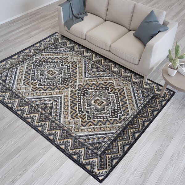 Dizajnerski tepih s astečkim uzorkom Širina: 80 cm | Duljina: 150 cm