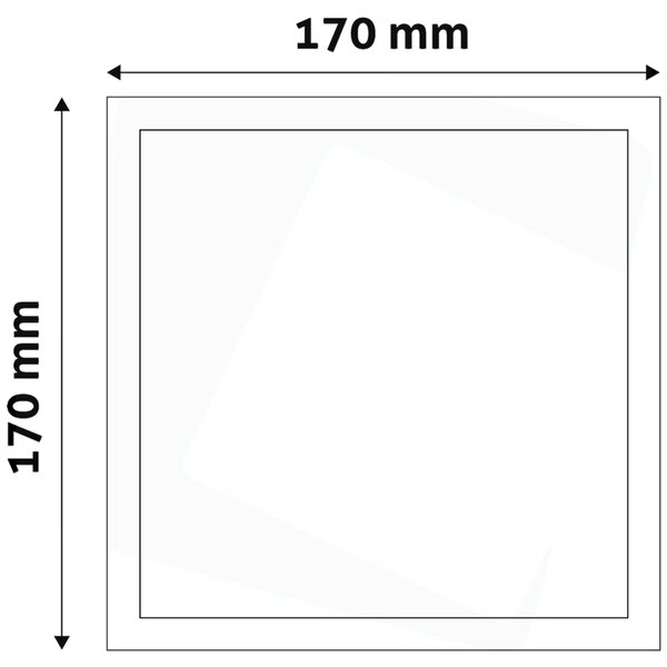 PLAFONJERA LED AVIDE ACSMNW-S-12W-ALU-SN