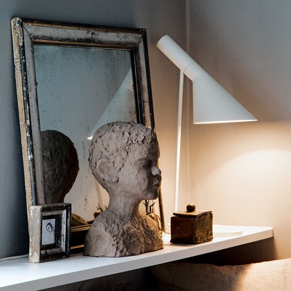 Stolne Lampa Louis Poulsen, AJ, Bijela, Dnevna soba, Metal, Dizajn