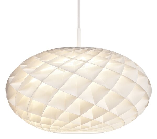 Viseće Svjetiljka Louis Poulsen, Patera Oval, prigušiv, Bijela, Dnevna soba, Plastika, Dizajn