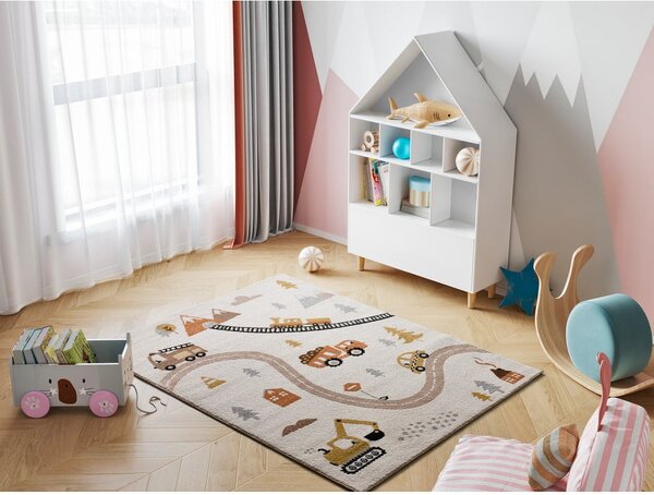 Krem dječji tepih 120x170 cm Beats – Universal