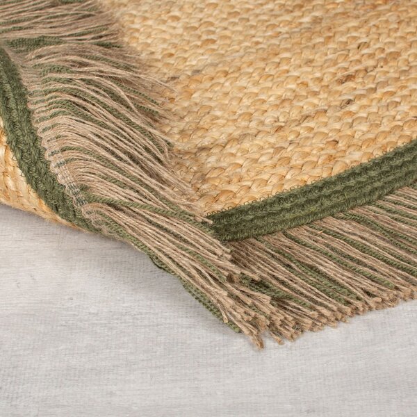 Okrugli tepih u prirodnoj boji ø 180 cm Kahana - Flair Rugs