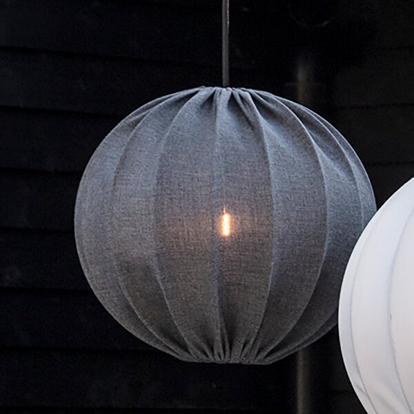 PR Home Umbrella Alva vanjska viseća svjetiljka, siva Ø 50 cm