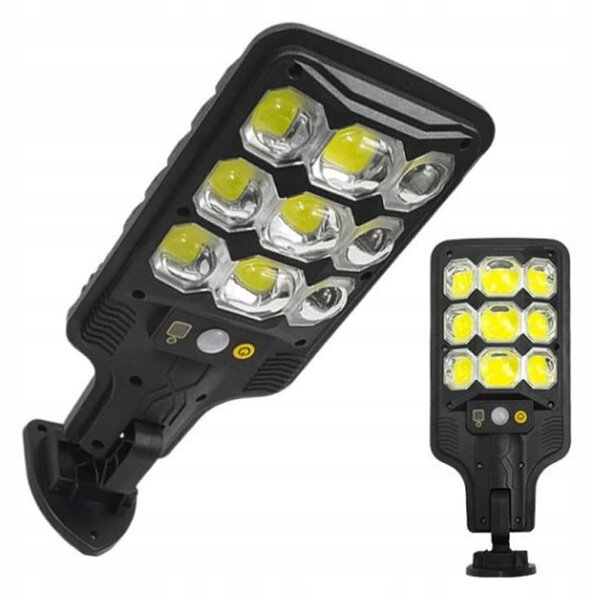Solar AK. 63 LED COB CESPE LAMPA SA MOGUĆEM KRETANJA I DUSK + DALJIH UPRAVLJANJA