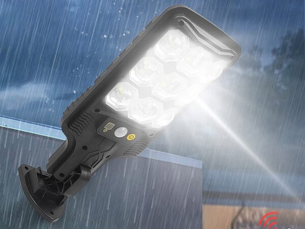 Solar AK. 63 LED COB CESPE LAMPA SA MOGUĆEM KRETANJA I DUSK + DALJIH UPRAVLJANJA