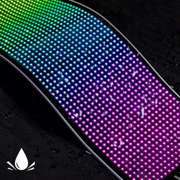 Fleksibilni LED RGB zaslon USB 59cm aplikacija